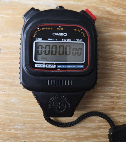 Cronometro casio 10w - cronometro, hs-10w